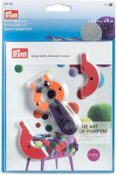 PRYM 624180 SET PER POMPON 2 IN