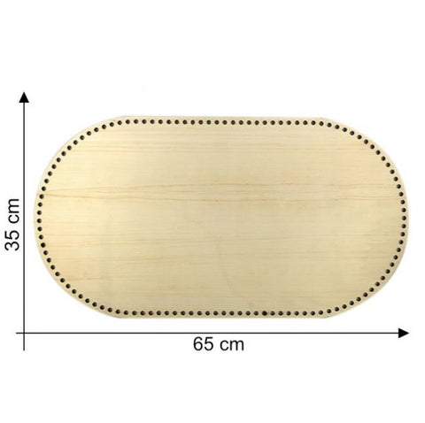 BASE PER CULLA IN LEGNO 65CMx35CM