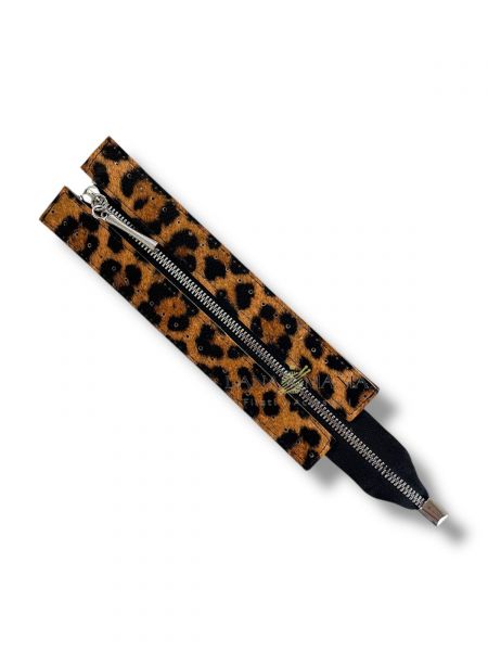 CERNIERA PER BORSA 30cm LEOPARDA