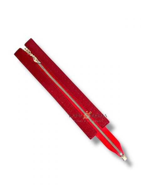 CERNIERA PER BORSA 38cm ROSSO