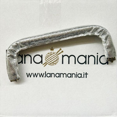 CLIC CLAC FLOWERS STRASS ARGENTO