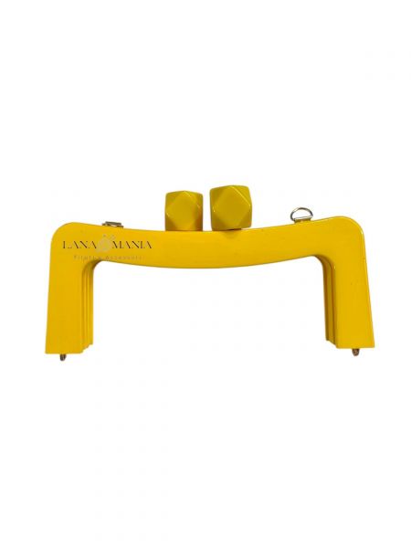 CLIC CLAC IN RESINA GIALLO