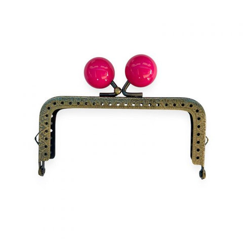 CLIC CLAC PEARL QUADRATA FUXIA
