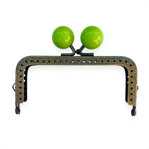 CLIC CLAC PEARL QUADRATA VERDE