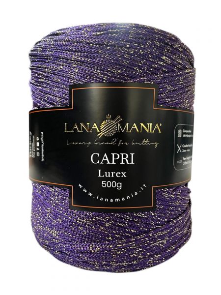 CORDINO CAPRI 500 LUREX 33 VIOLA