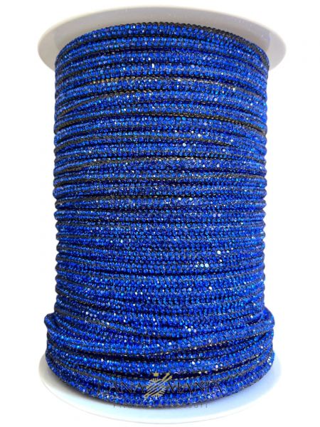 CORDINO STRASS - 10 METRI BLU