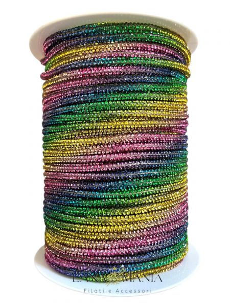 CORDINO STRASS - 10 METRI RAINBOW