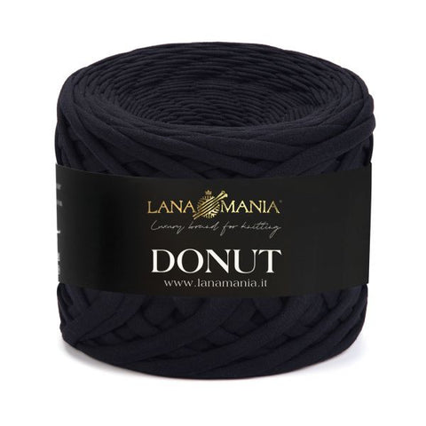 FETTUCCIA PER BORSE DONUT 08 NERO