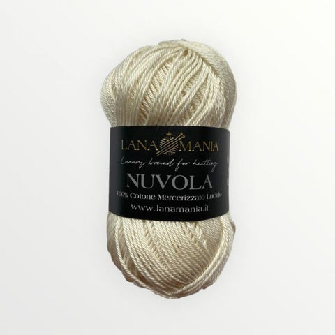 FILATO 100% COTONE NUVOLA 01 PANNA