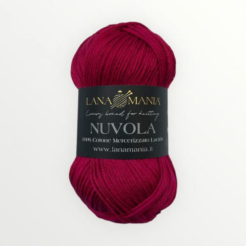 FILATO 100% COTONE NUVOLA 06 GERANIO