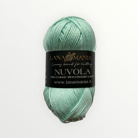 FILATO 100% COTONE NUVOLA 11 VERDE ACQUA