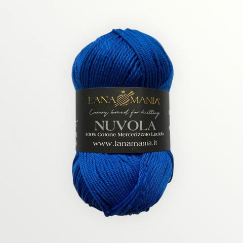 FILATO 100% COTONE NUVOLA 14 BLU ROYAL