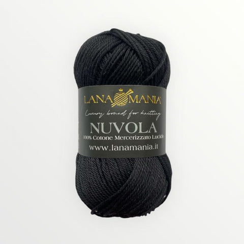 FILATO 100% COTONE NUVOLA 15 NERO