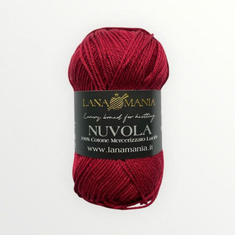 FILATO 100% COTONE NUVOLA 21 BORDEAUX