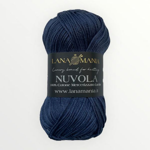 FILATO 100% COTONE NUVOLA 42 BLU AVION