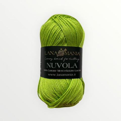 FILATO 100% COTONE NUVOLA 46 VERDE MELA