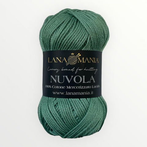 FILATO 100% COTONE NUVOLA 48 SALVIA