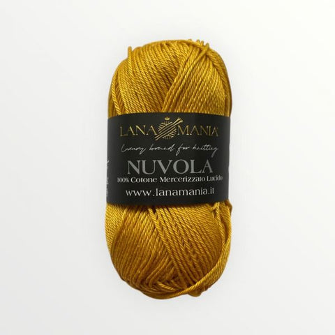FILATO 100% COTONE NUVOLA 57 SENAPE