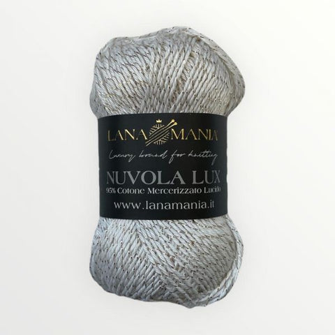 FILATO 95% COTONE 5% LAME' NUVOLA LUX 101