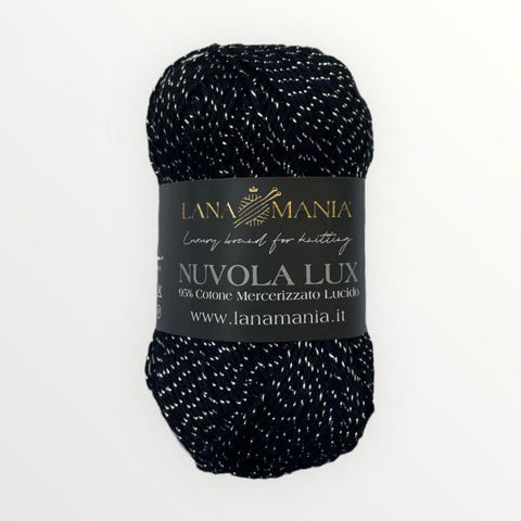 FILATO 95% COTONE 5% LAME' NUVOLA LUX 104