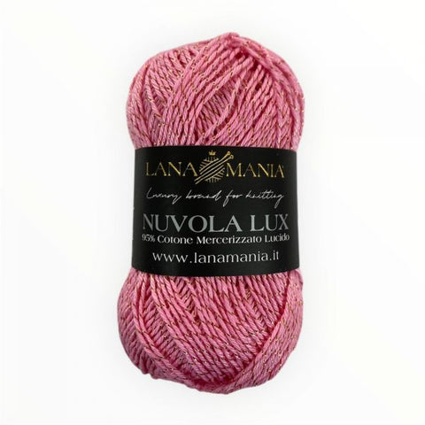 FILATO 95% COTONE 5% LAME' NUVOLA LUX 106