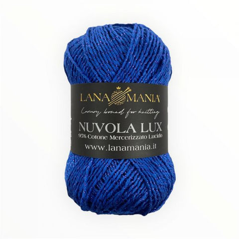 FILATO 95% COTONE 5% LAME' NUVOLA LUX 107