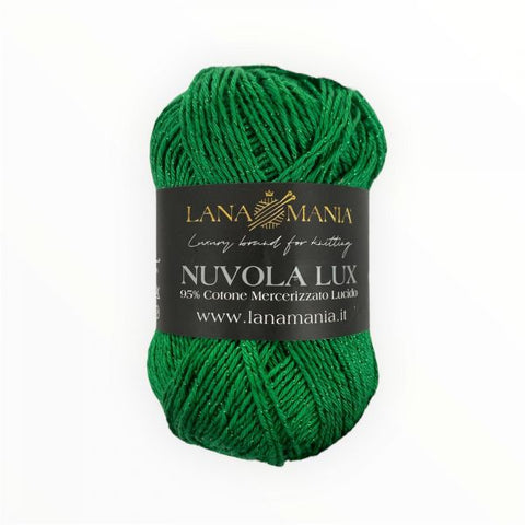 FILATO 95% COTONE 5% LAME' NUVOLA LUX 111
