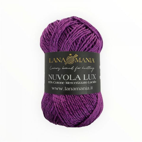 FILATO 95% COTONE 5% LAME' NUVOLA LUX 112