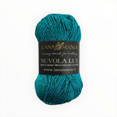 FILATO 95% COTONE 5% LAME' NUVOLA LUX 113
