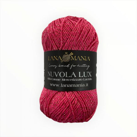 FILATO 95% COTONE 5% LAME' NUVOLA LUX 114