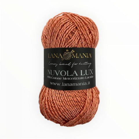 FILATO 95% COTONE 5% LAME' NUVOLA LUX 115