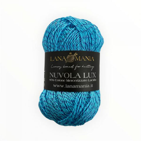 FILATO 95% COTONE 5% LAME' NUVOLA LUX 116