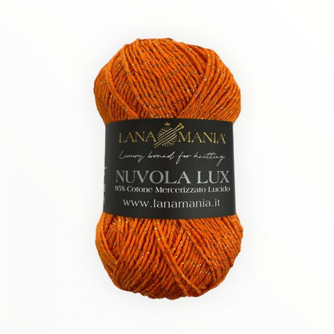 FILATO 95% COTONE 5% LAME' NUVOLA LUX 118