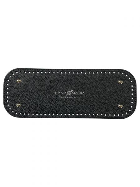 FONDO PER BORSA RETTANGOLARE 32X12 NERO
