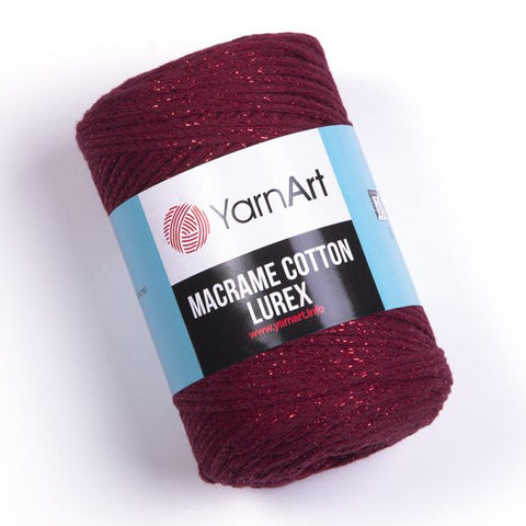 MACRAME COTTON LUREX 739