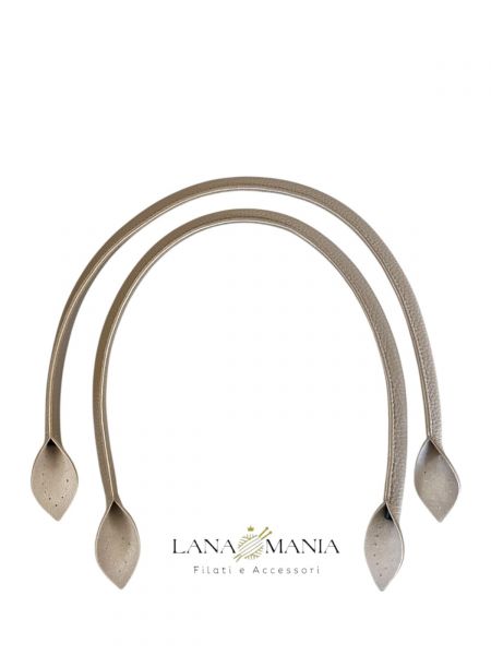 MANICI PER BORSA IN ECOPELLE 70CM BEIGE