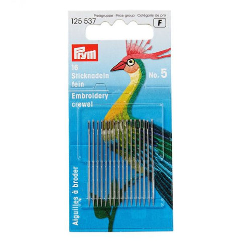 PRYM 125537 AGHI PER RICAMO CREW