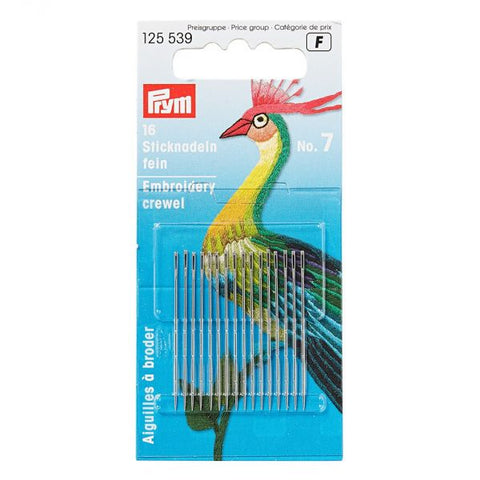 PRYM 125539 AGHI PER RICAMO CREW