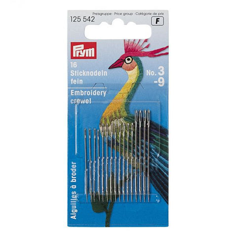 PRYM 125542 AGHI PER RICAMO CREW