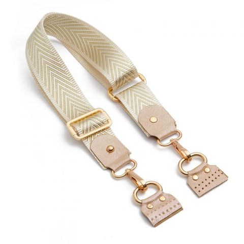 TRACOLLA IN TESSUTO CON LUREX OR