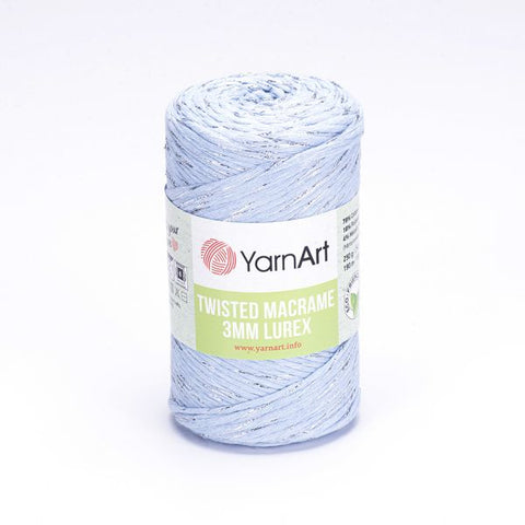TWISTED MACRAME 3MM LUREX 760