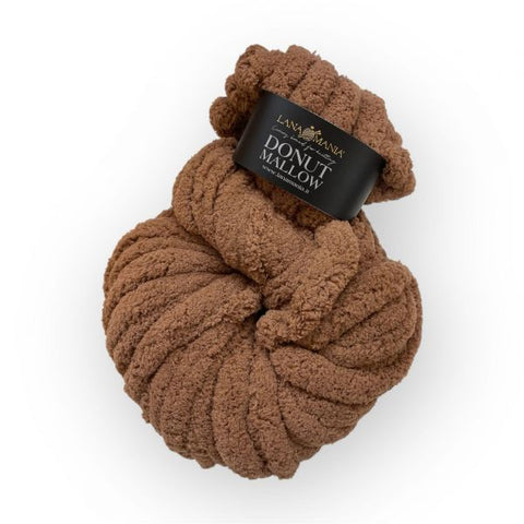 DONUT CHENILLE 2CM 14 MARRONE