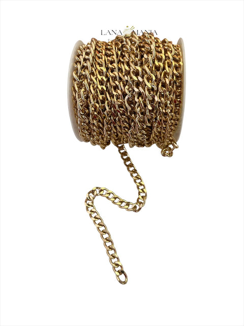 Catena per borsa in oro o argento e varie dimensioni