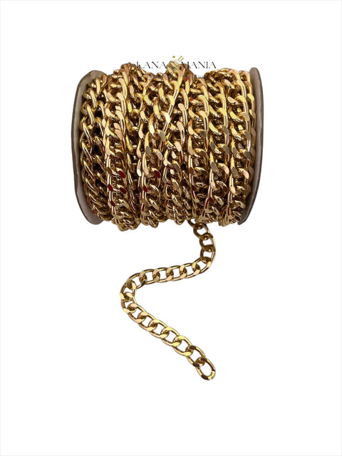 Catena per borsa in oro o argento e varie dimensioni