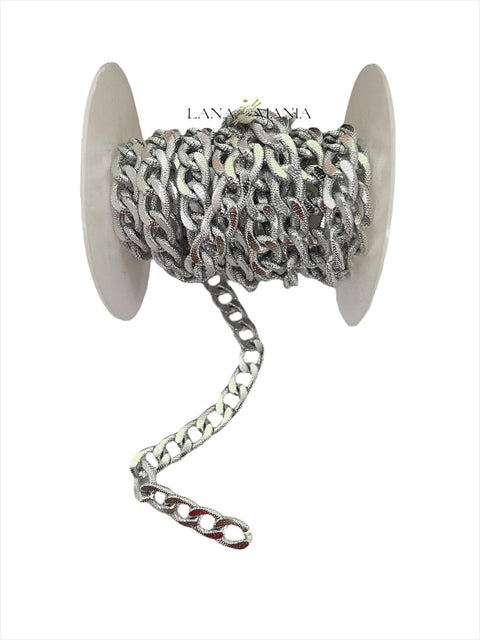 Catena per borsa in oro o argento e varie dimensioni