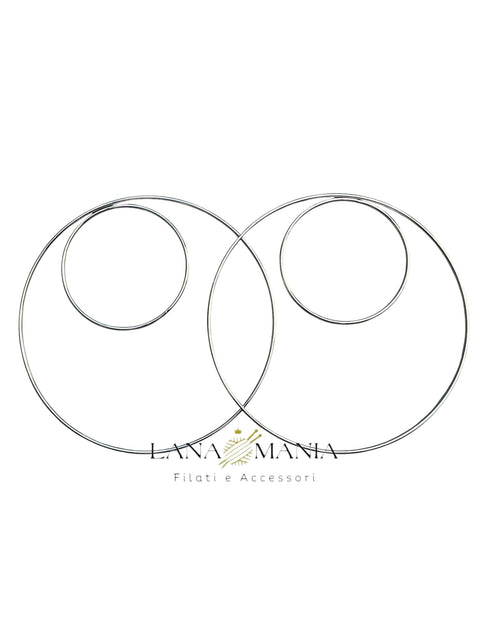 KIT CERCHI PER BORSA ARGENTO