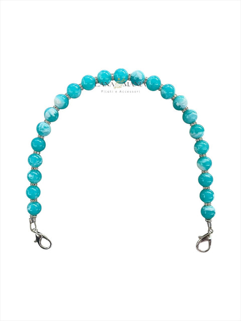 CATENA PER BORSA QUEEN VERDE ACQUA