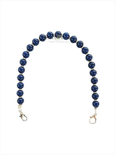 CATENA PER BORSA QUEEN BLU NOTTE