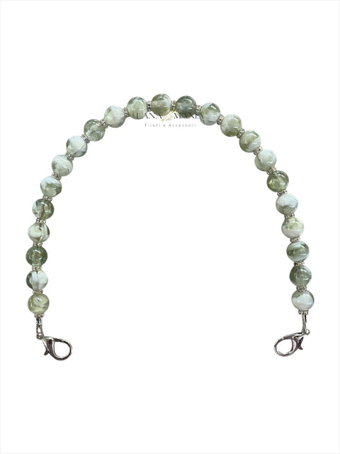 CATENA PER BORSA QUEEN SALVIA EBIANCA