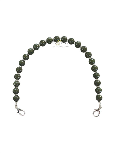 CATENA PER BORSA QUEEN VERDE